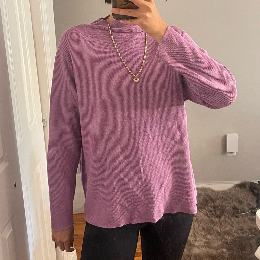 Eileen Fisher Mock Neck Sweater